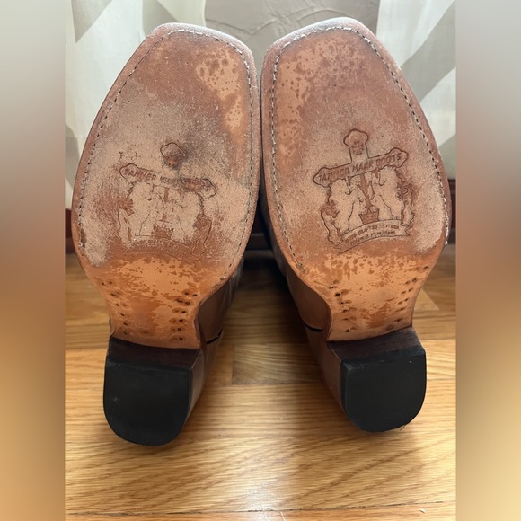 Tanner Mark women’s Leather Cowboy Boots size 9 - Picture 4 of 11